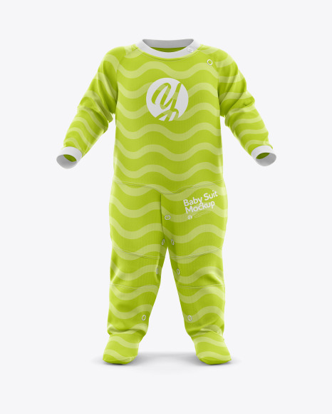 Baby Suit Mockup - Front View