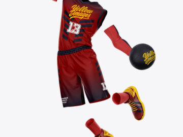 Basketball Uniform - Front View