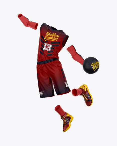 Basketball Uniform - Front View