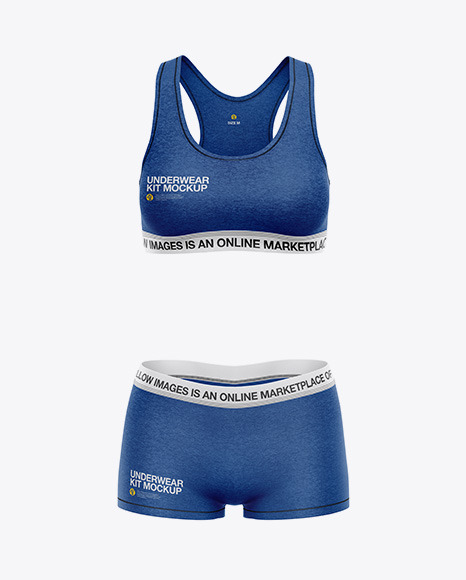 Melange Women`s Underwear Kit - Front View