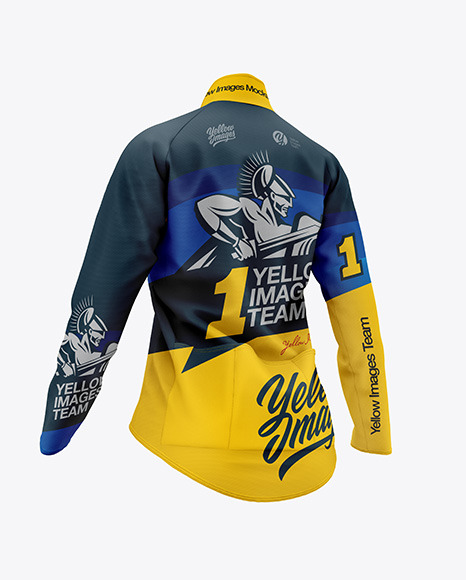 Women's Jersey Mockup - Half Side View