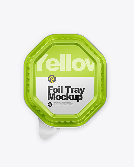 Foil Tray Mockup