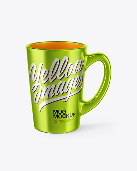 Metallized Mug Mockup