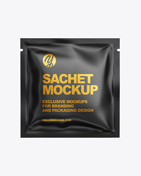 Matte Sachet Mockup