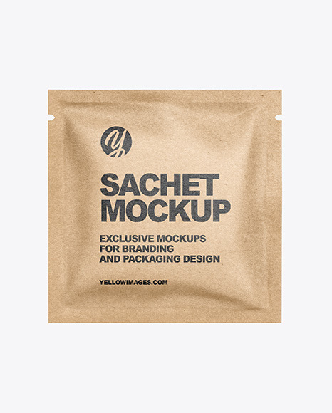 Kraft Sachet Mockup