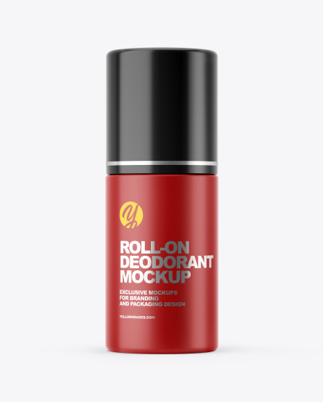 Closed Roll-on Deodorant Mockup