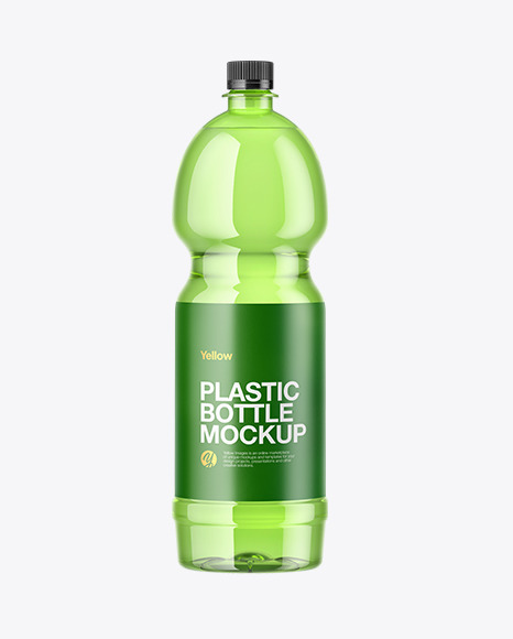 PET Drink Bottle Mockup