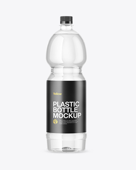 PET Water Bottle Mockup