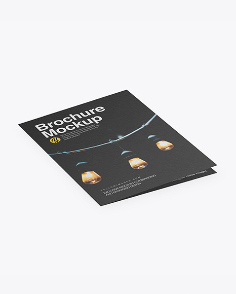 Textured Brochure Mockup