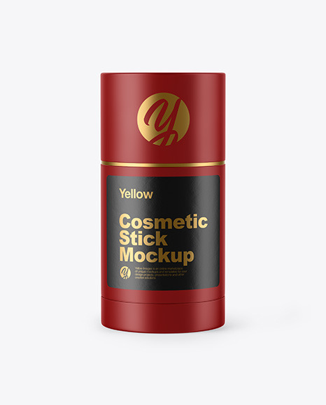 Matte Deodorant Mockup