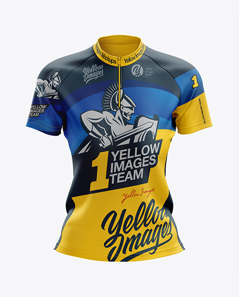 Women’s Cross Country Jersey mockup (Front View)