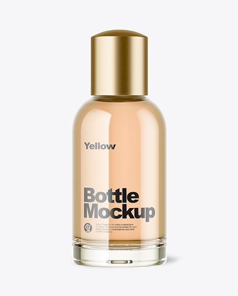 Glass Bottle Mockup