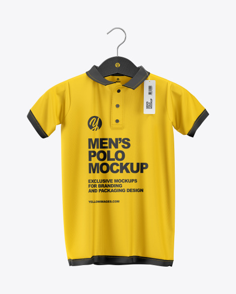 Men's Polo Mockup