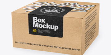 Kraft Box Mockup