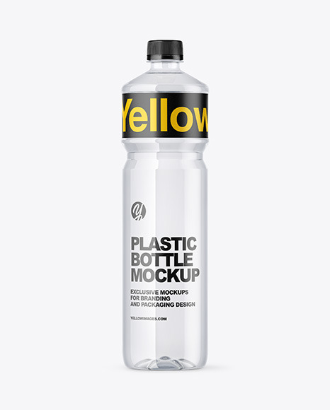 Clear PET Bottle Mockup