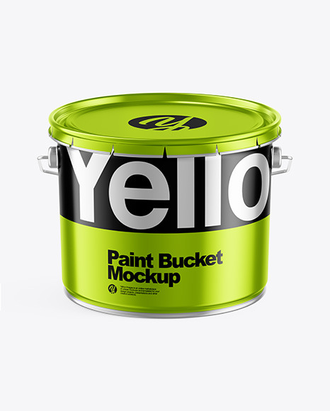 Metallic Paint Bucket