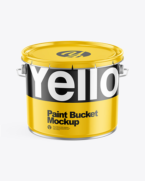 Glossy Paint Bucket
