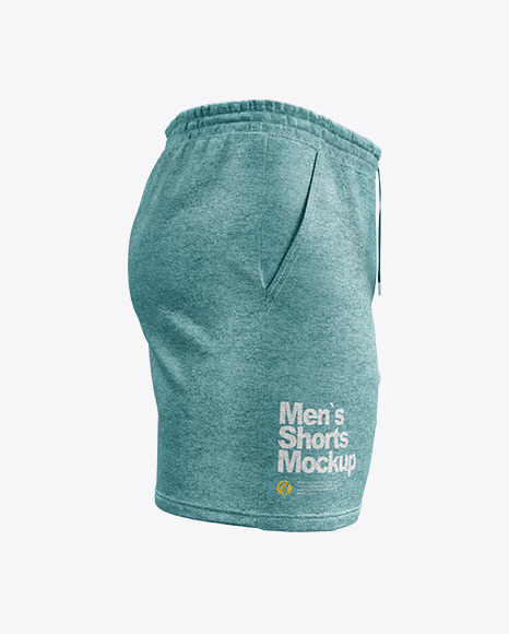Melange Men’s Shorts Mockup