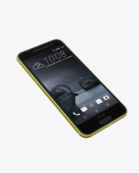 Acid Gold HTC A9 Phone Mockup