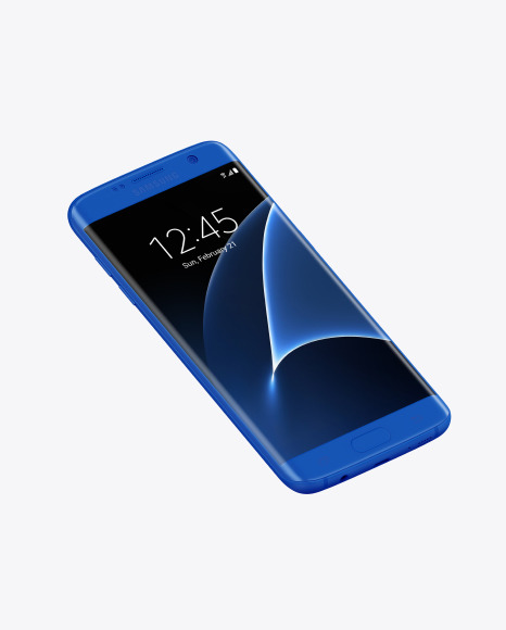 Clay Samsung Galaxy S7 Phone Mockup