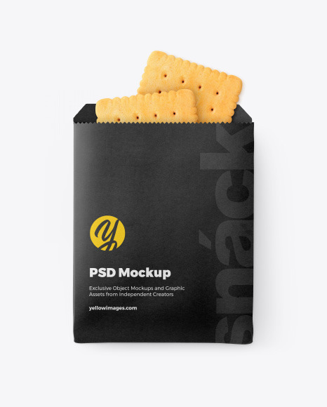 Paper Snack Pack Mockup
