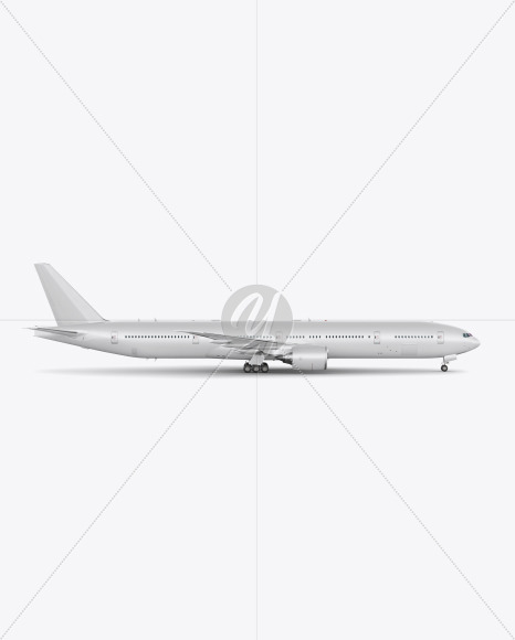 Airliner Mockup - Side View