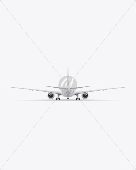 Airliner Mockup - Back View