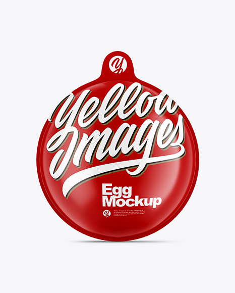 Matte Chocolate Egg Pack Mockup