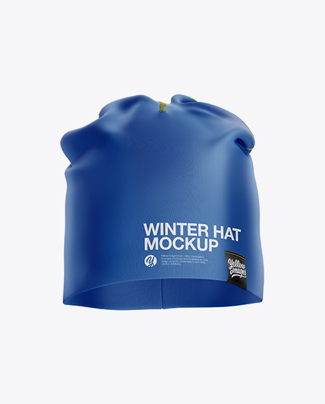 Winter Hat Mockup