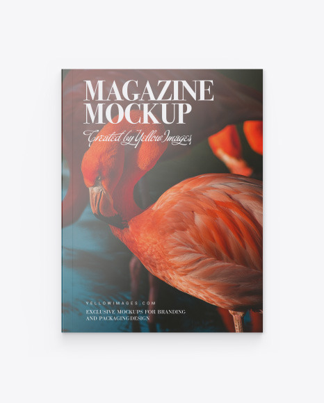 Glossy Magazine Mockup