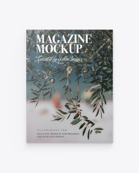 Matte Magazine Mockup