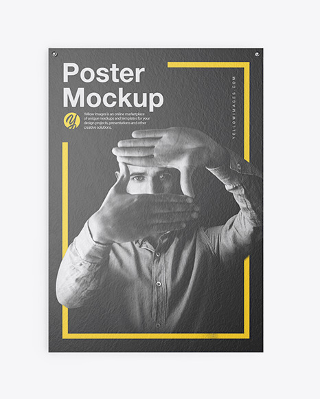 Textured Poster Mockup