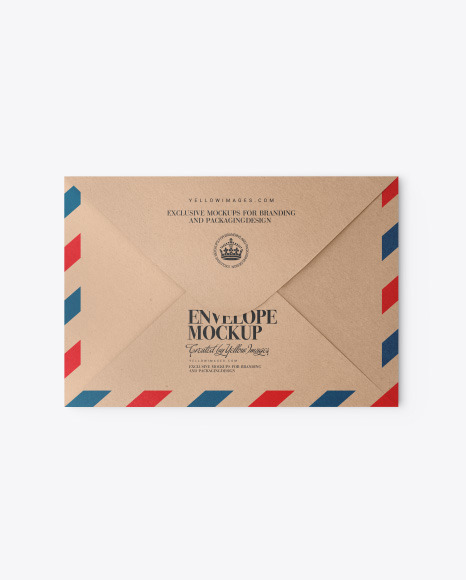 Kraft Envelope Mockup