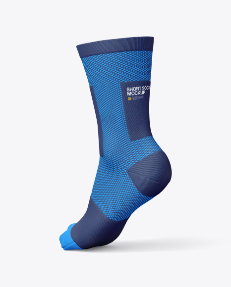 Compression Short Sock Mockup