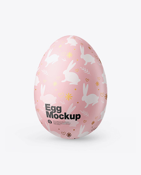 Glossy Egg Mockup