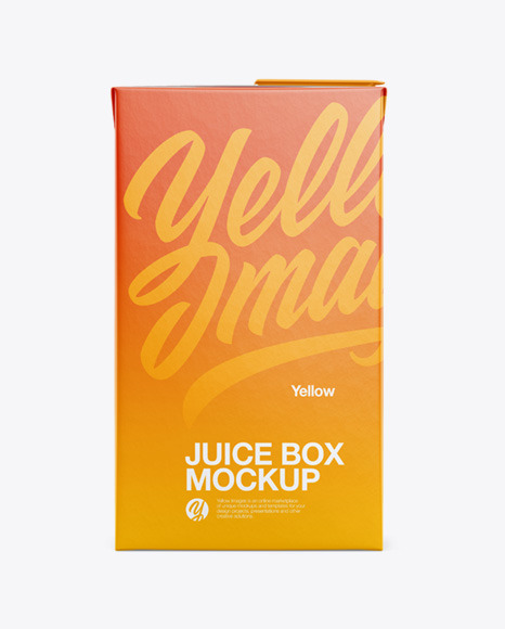 Juice Box Mockup