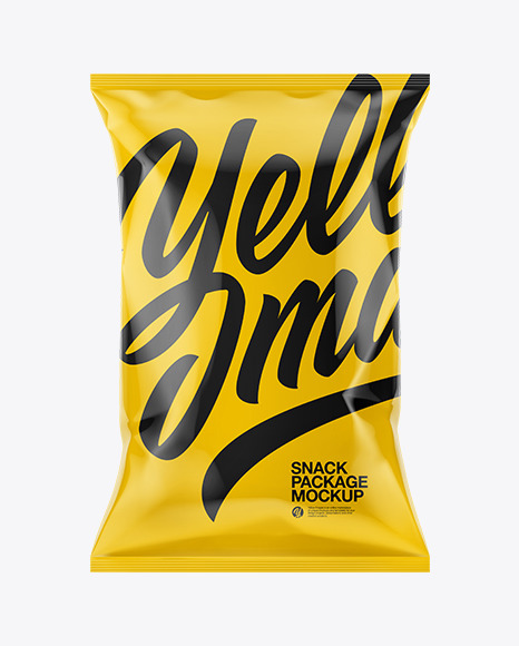 Chips bag mockup