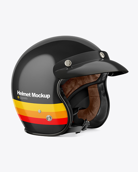 Motorcycle Helmet Mockup