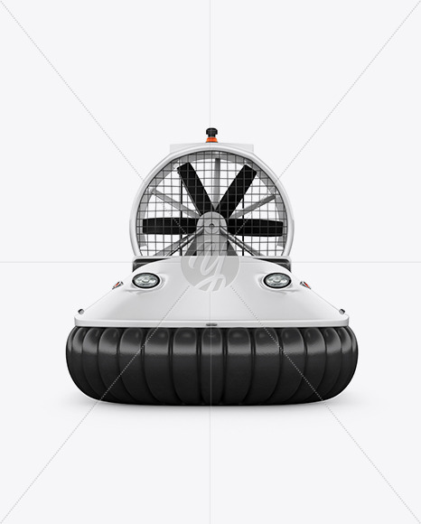 Hovercraft Mockup - Front View