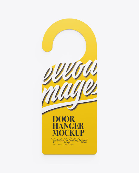 Door Hanger Mockups