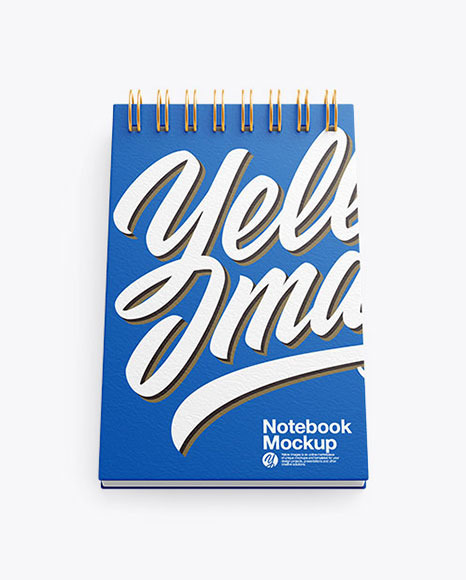 Textured Notebook Mockup