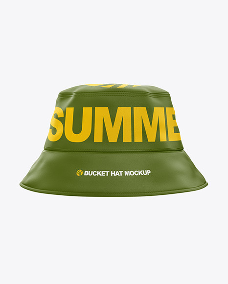 Bucket Hat Mockup - Front View