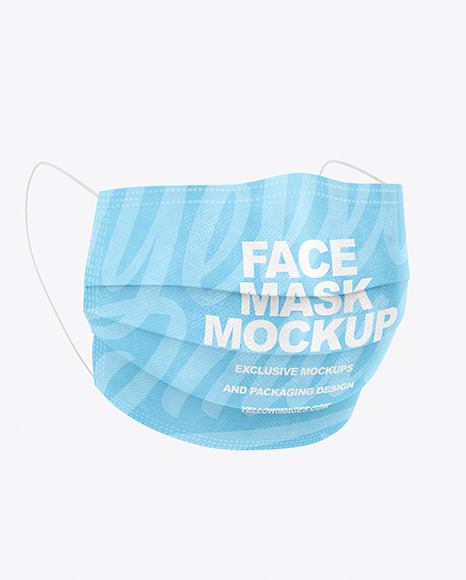 Medical Face Mask Mockup
