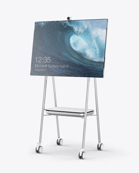 Microsoft Surface Hub 2 Mockup