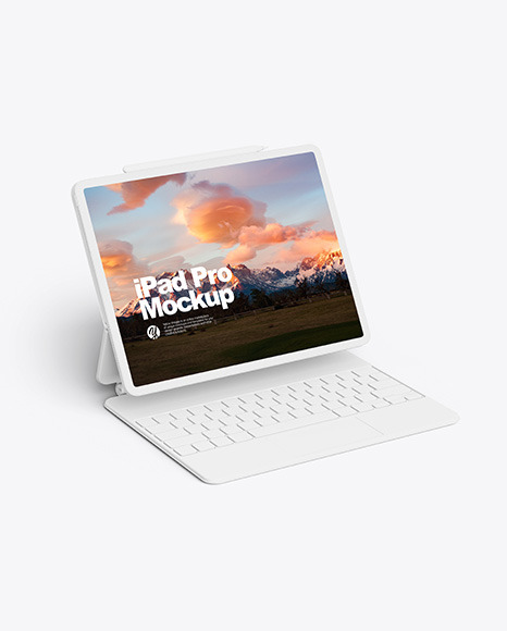 iPad Pro Clay 2020 Mockup