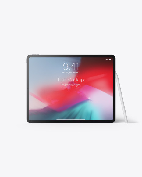 Apple iPad Pro 2018 12.9 Mockup