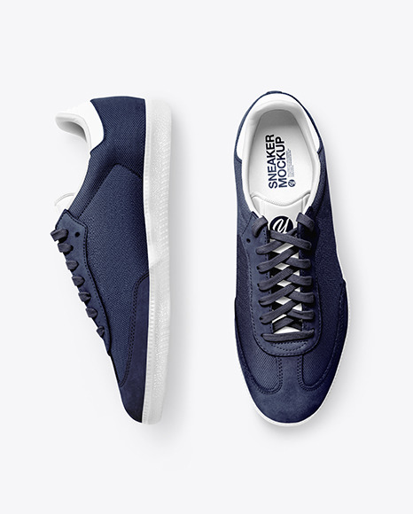 Realistic Sneakers Mockup