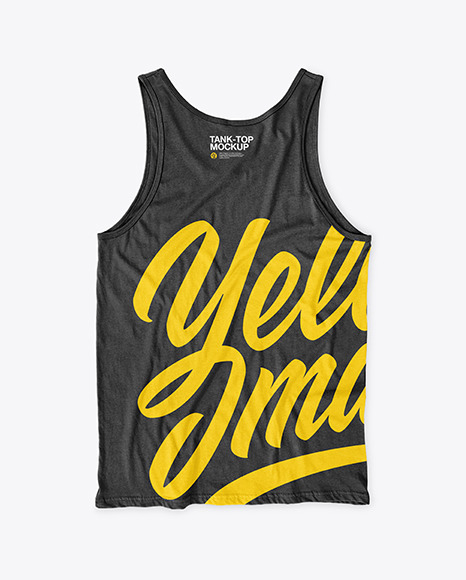 Tank Top with Round Neck Mockup