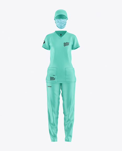 Nurse Uniform Mockup