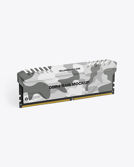 DDR4 Ram Mockup
